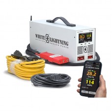 White Lightning 28-Volt SmartGPU™ General Aviation Ground Power Unit with Bluetooth 114 Amp Max